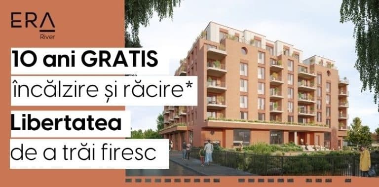Nu plătesc nimic un deceniu! Primul proiect din Cluj cu 10 ani de încălzire și răcire incluse în prețul apartamentului