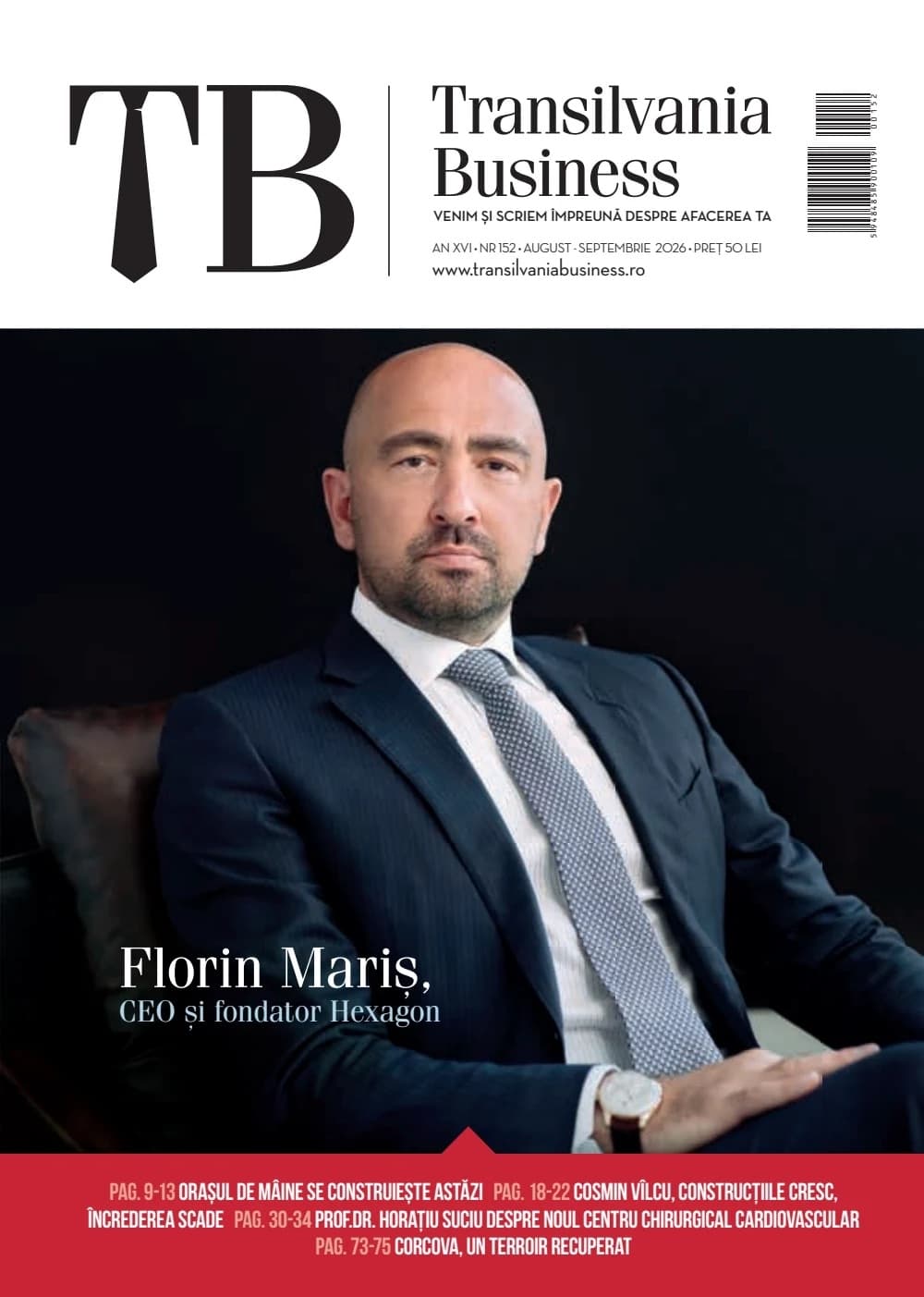 Transilvania Business nr. 152 — August–septembrie 2026